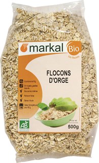 Markal Flocons d'orge bio 500g - 1185